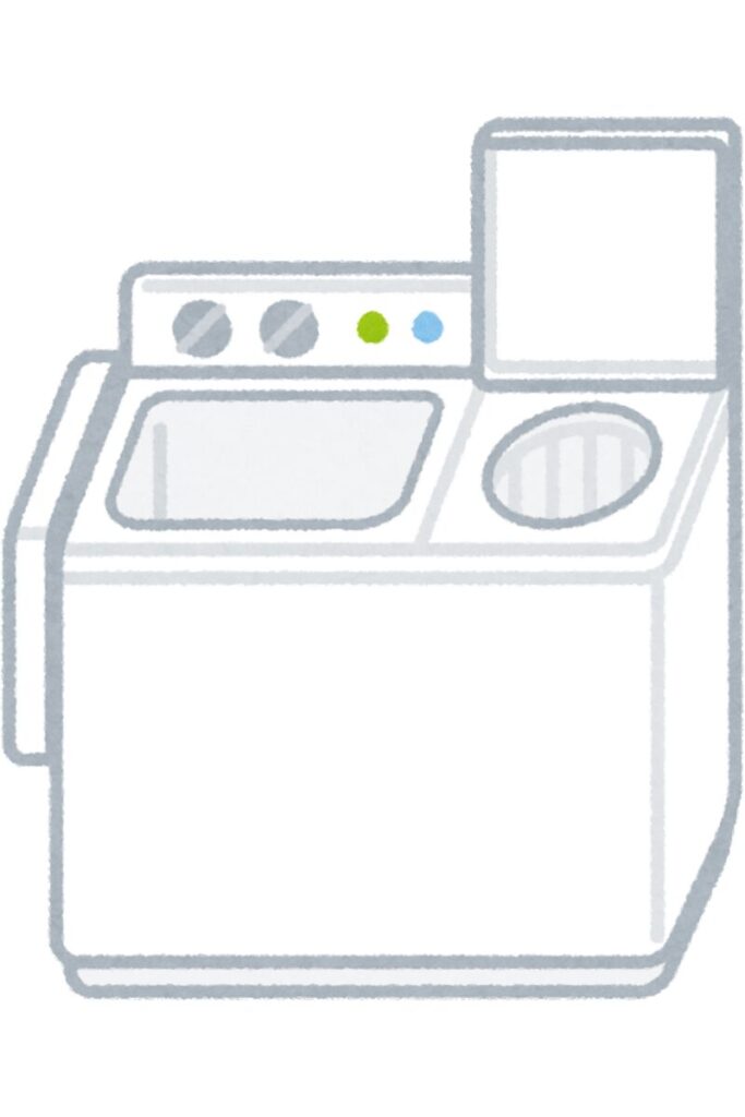 二槽式洗濯機
