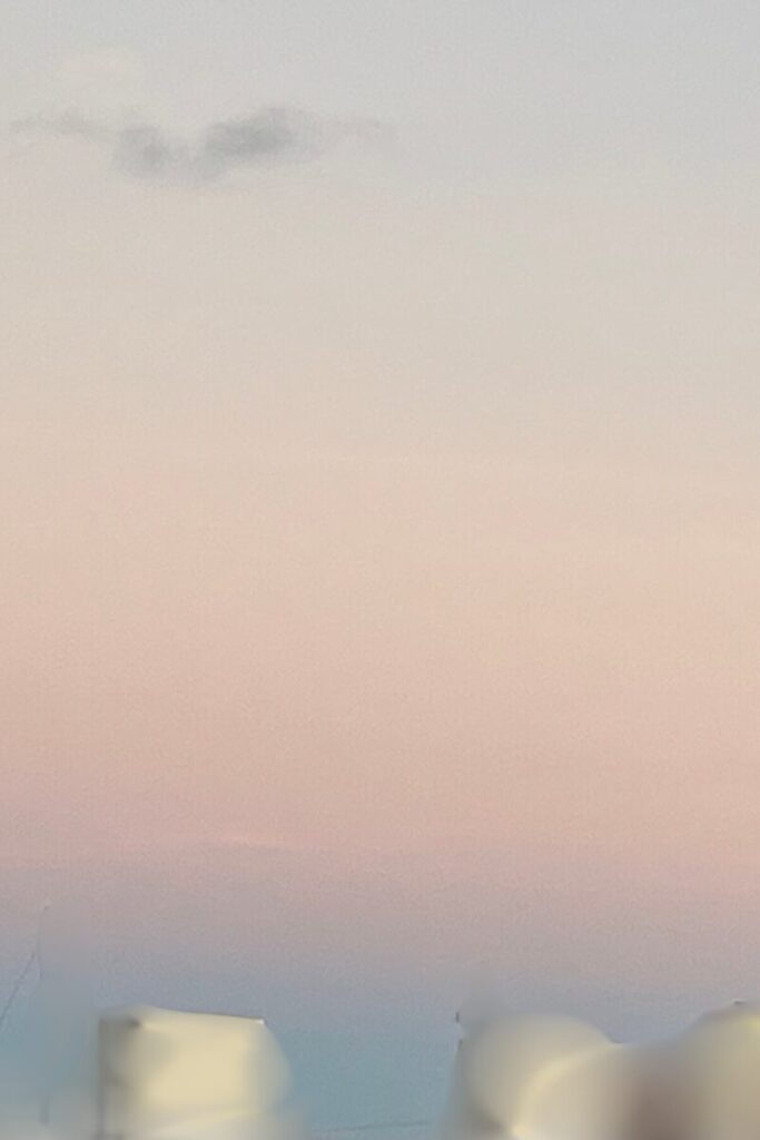 パステルな空